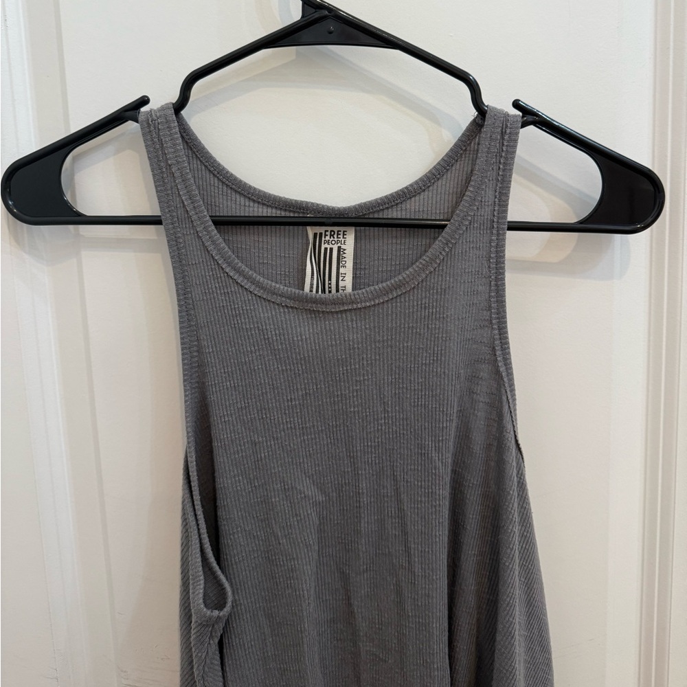 Free People grey tank top